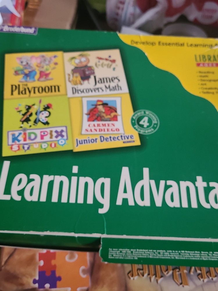 Broderbund Learning Advantage Library
