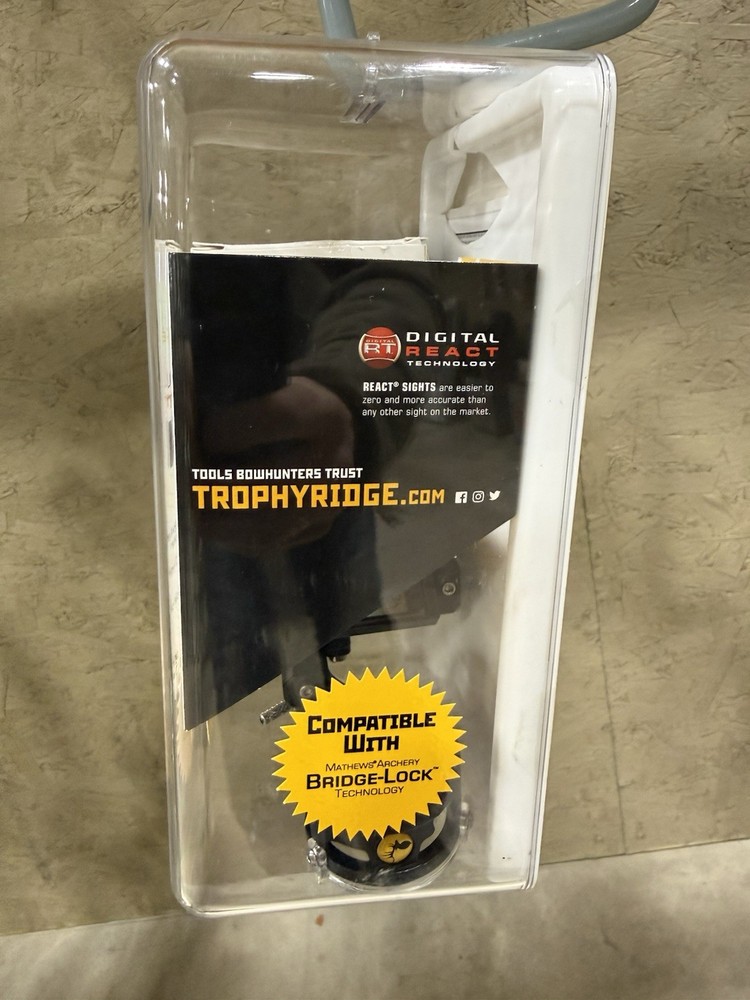 Trophy Ridge 1-Pin .019 Right Hand Digital React Bowsight