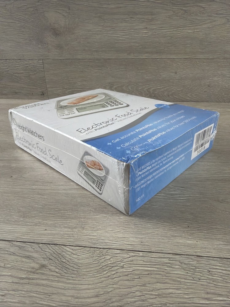Weight Watchers Electronic Food Scale w/ PointsPlus Values Database Sealed!