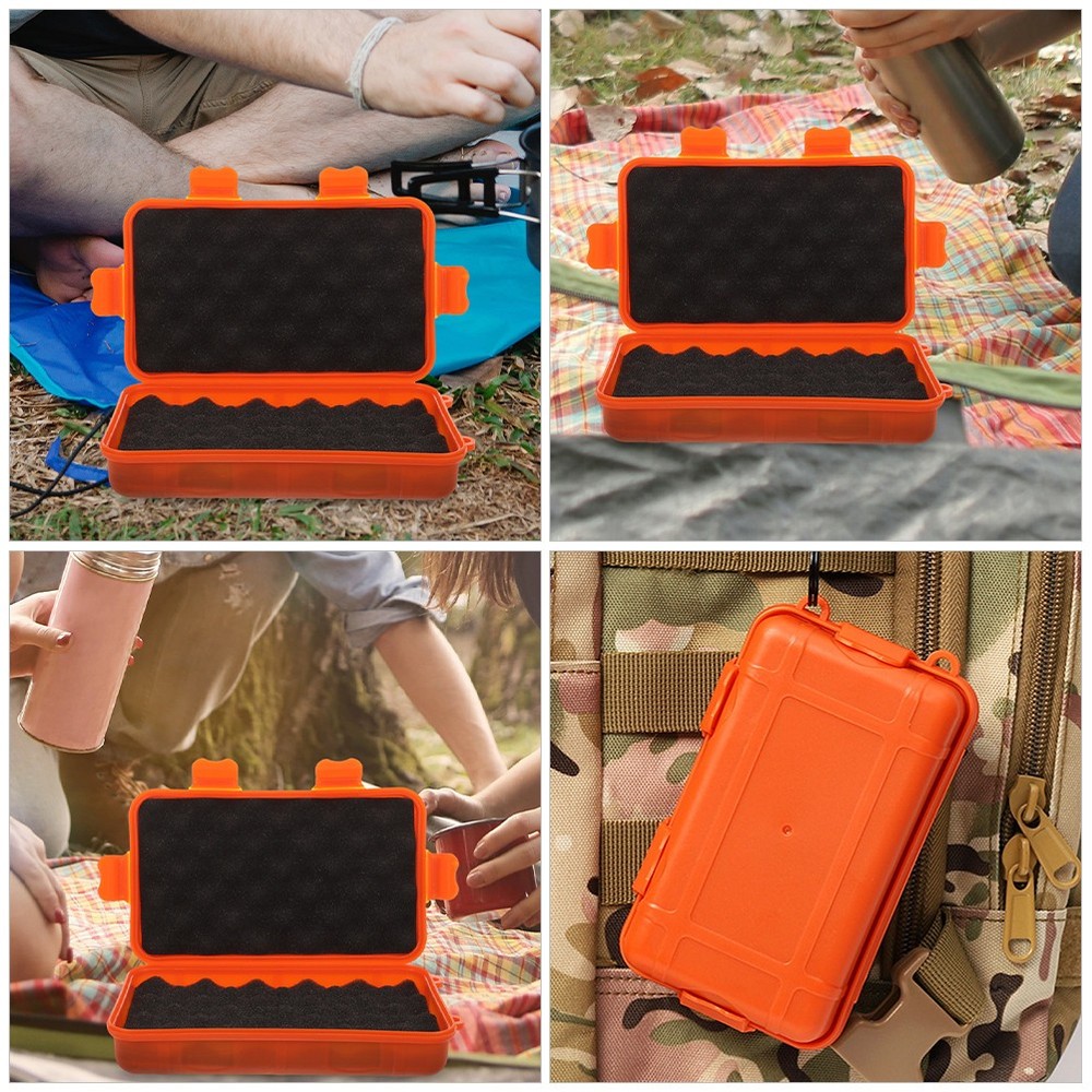 Survival Container Outdoor Storage Box for Camp Device Case Organizer