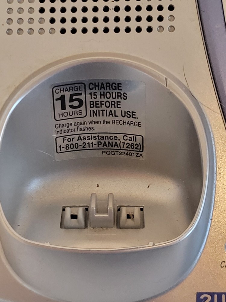 Panasonic KX-TG2740 Cellular Base w/ Power Cords Tested