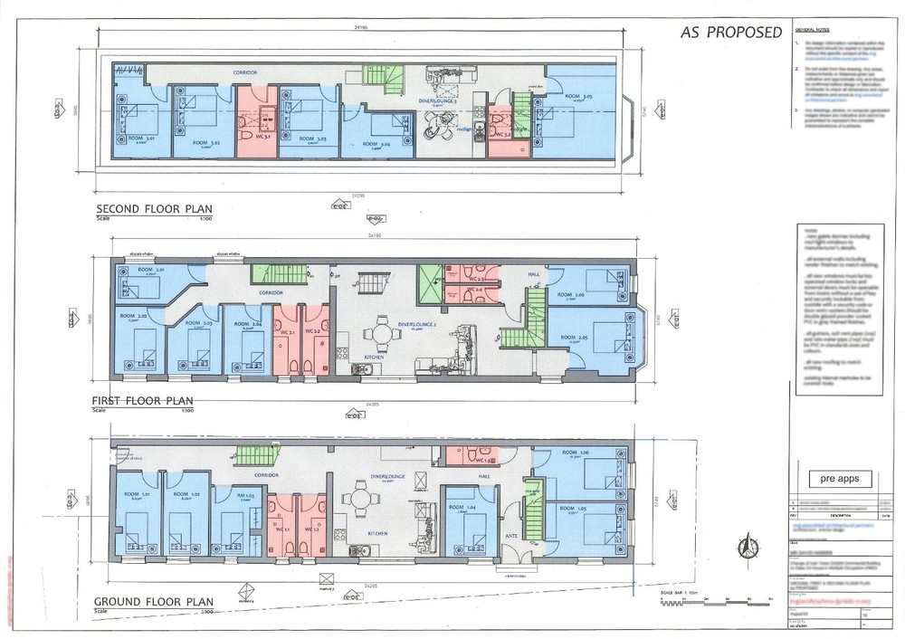 CAD Drafting Services for Architectural Blueprint Drawing Plans, A3 Print & PDF