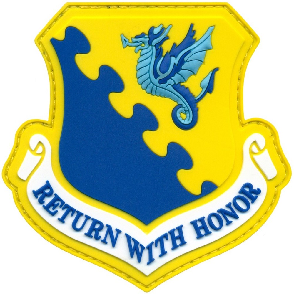 USAF 31st FIGHTER WING - PVC PATCH