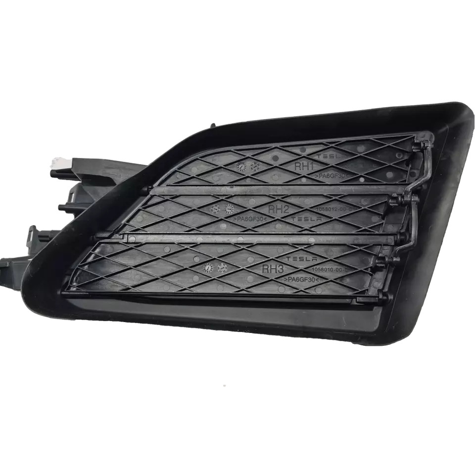 Tesla Model S Front Grille Active Louver Air Shutter Framework, Right, 2016-2021