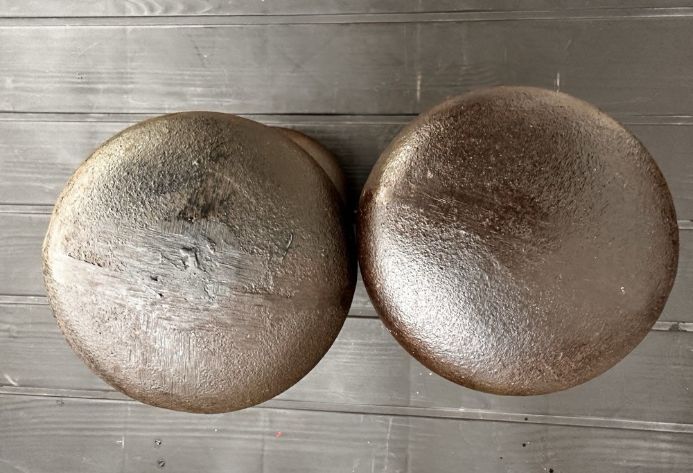 Vintage 20lb Bunhead dumbbells