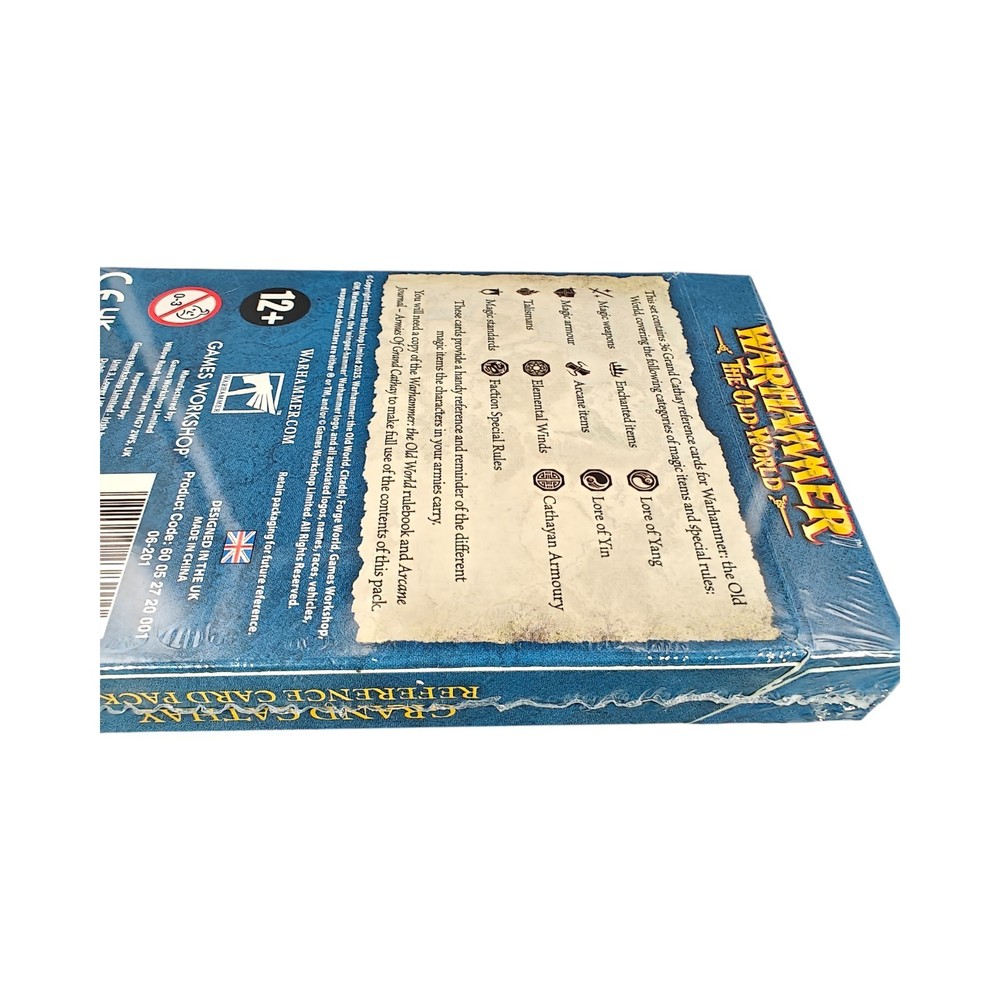 Grand Cathay Reference Card Pack Sealed Warhammer Old World