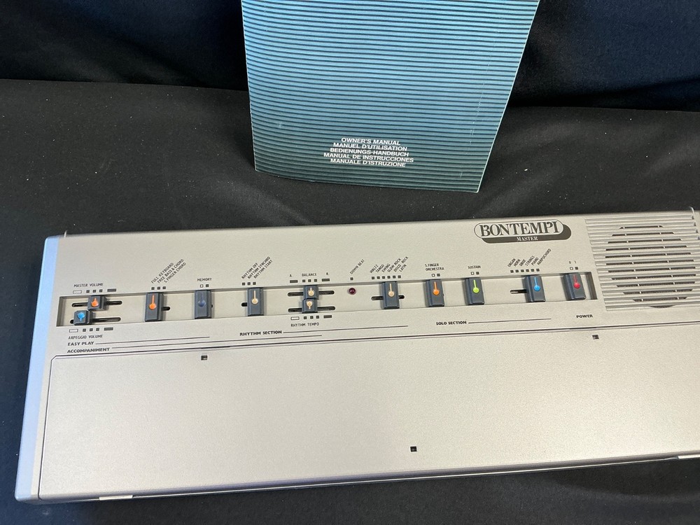 Vintage Bontempi Master Electric Keyboard