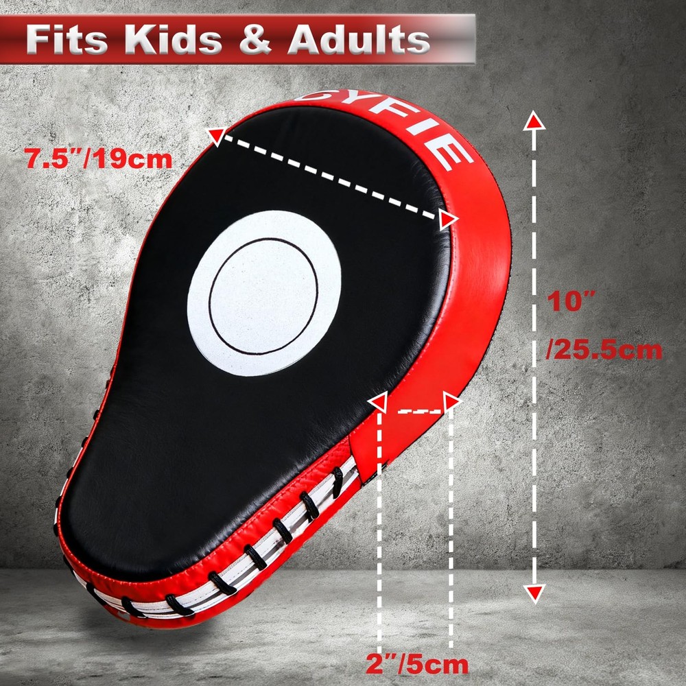 2 Pack Boxing Mitts MMA Punching Focus Mitts Training Boxing Target Pads