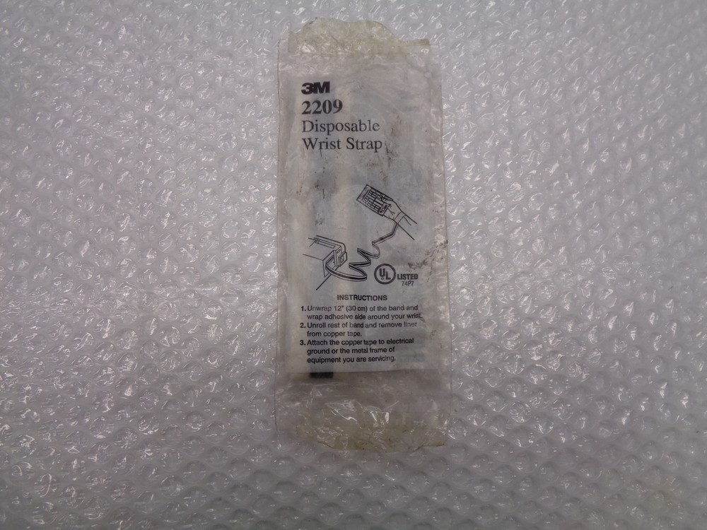3M 2209 DISPOSABLE WRIST STRAP NSMP