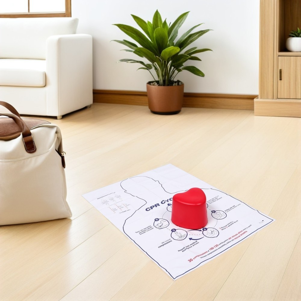 Cardiac Training Model Cpr Practice Tool for Beginners Compression Aid