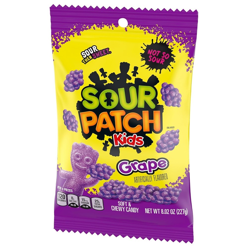 Grape Soft & Chewy Candy, 8.02 oz