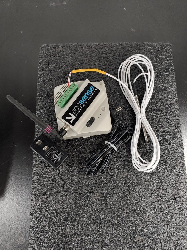 ACCSENSE A1-13 Wireless Temperature Data Logger Pod w E1-21 Temperature Probe