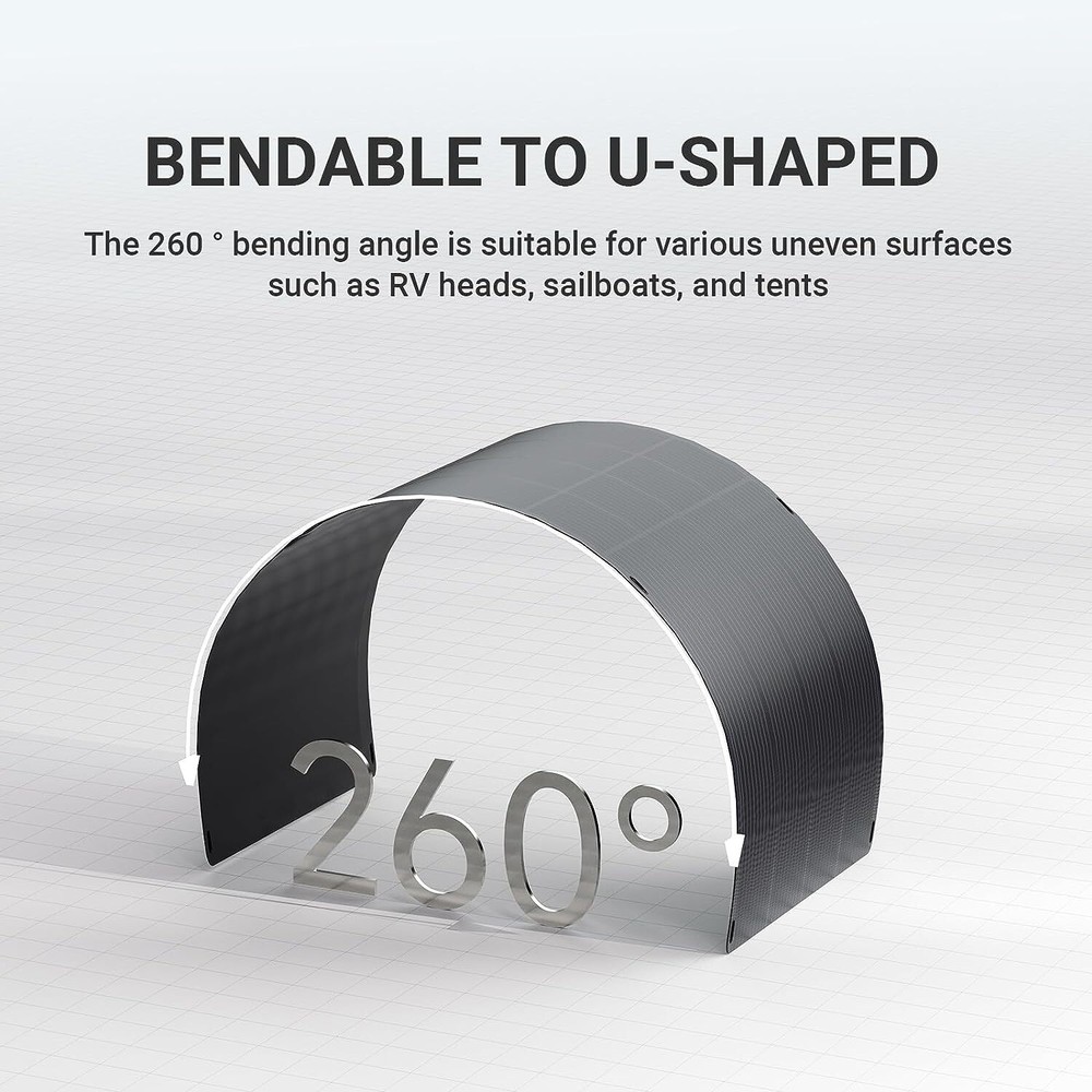 ALLPOWERS 4000W(peak) Portable Power Station with 2X 200W Flexible Solar Panel