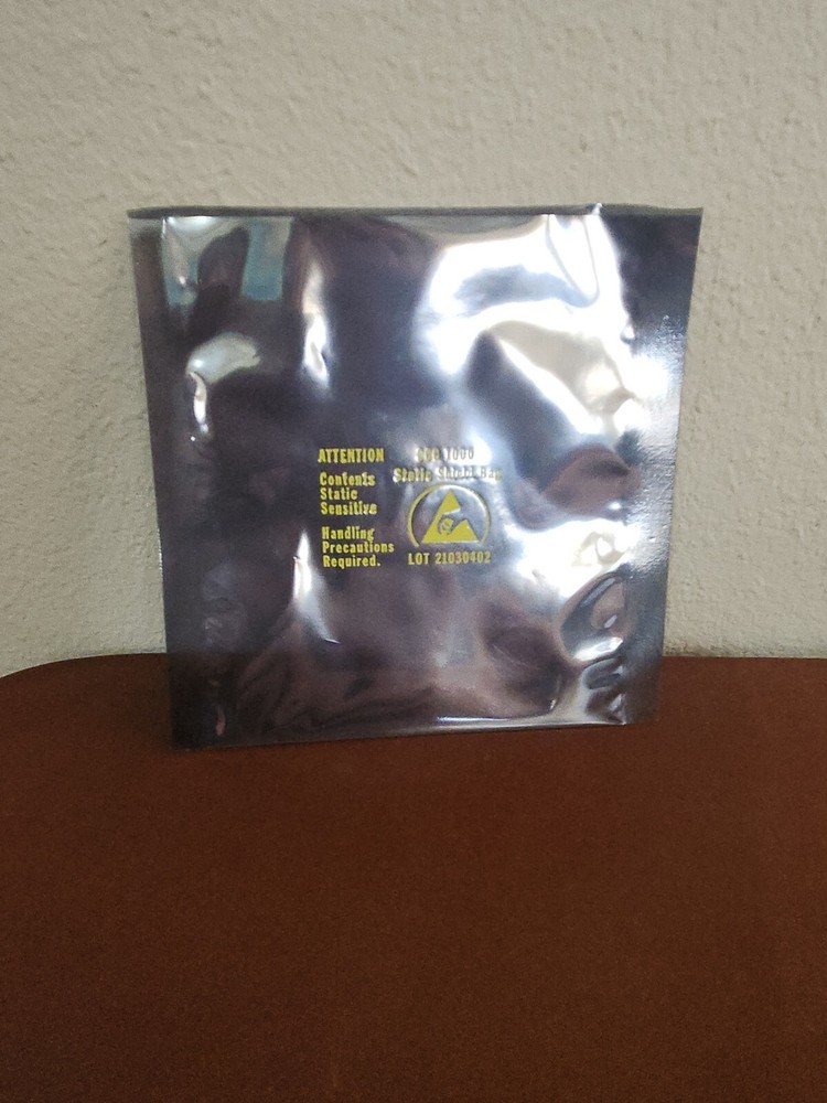 100 Pc Static Shielding Bags  4" X 5" Open Top