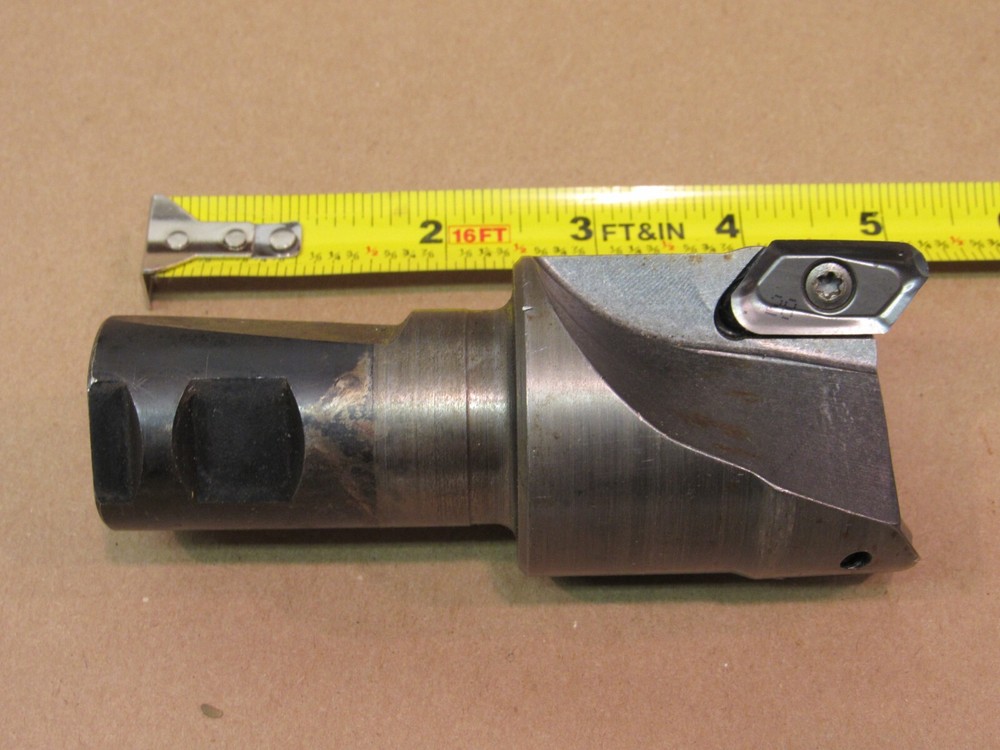 Iscar 2" 2 Flute Indexable Endmill E90AL 200-W125-22 Insert Cutter Router
