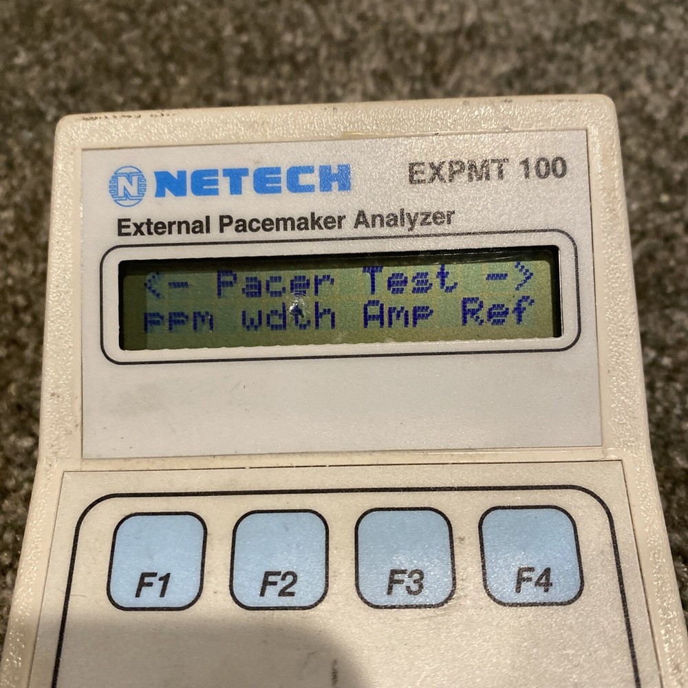 Netech EXPMT 100 Digital Handheld External Pacemaker Analyzer Test EXCELLENT!