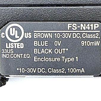 Keyence Lichtleiter-Verstärker FS-N41P