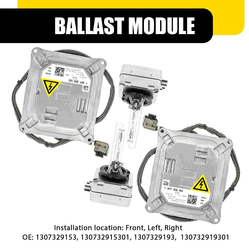 2PC Xenon HID Headlight Ballast Module 130732915301 For BMW 3 Series E90 E92 E93