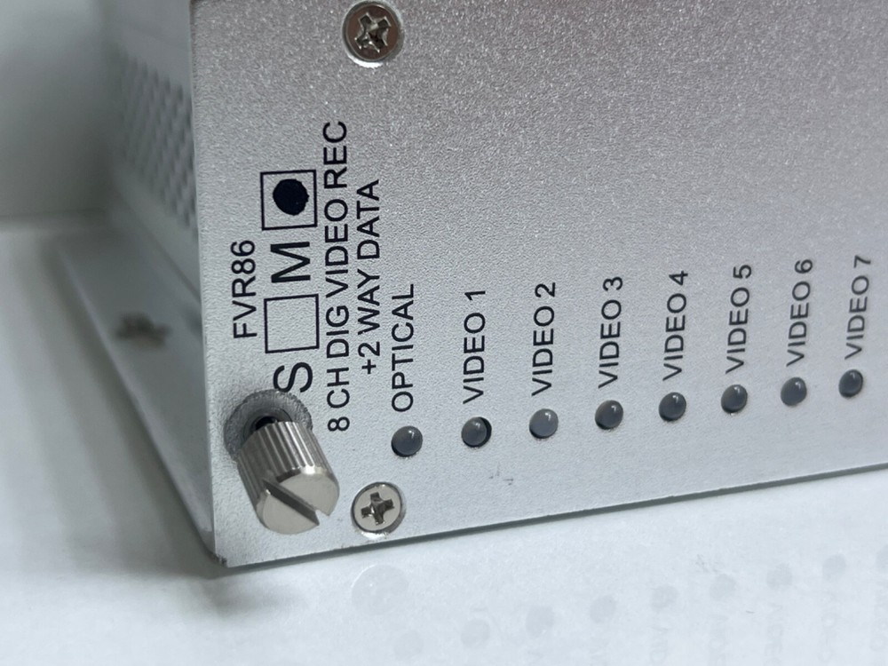 COMNET COMMUNICATION NETWORKS FVR86(M) 8 CH DIG VIDEO REC +2 WAY DATA
