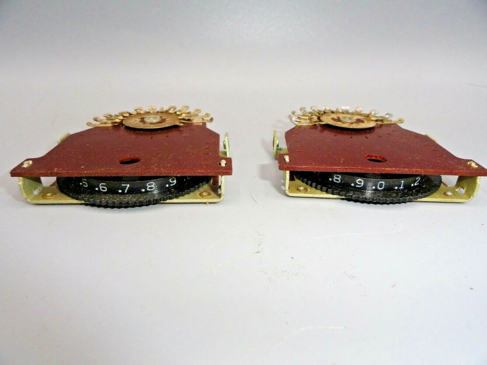 Rotary Switch 1 Pole 10 Position (Lot of 2)