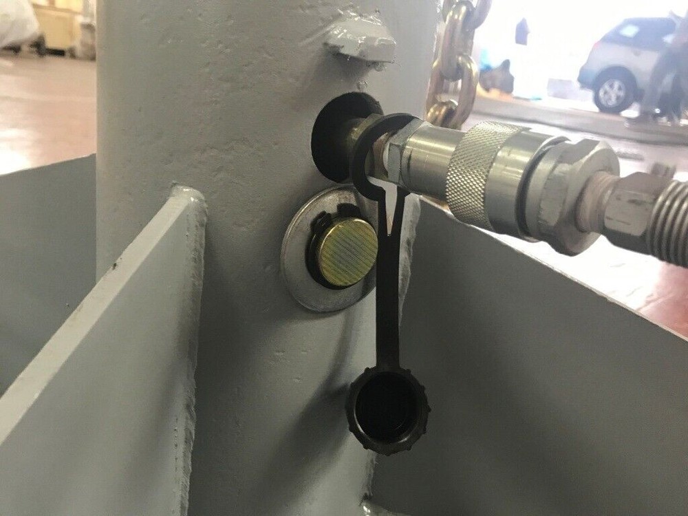 New Auto Body Frame Machine Floor Rack System 10 TON Puller 22 anch pots