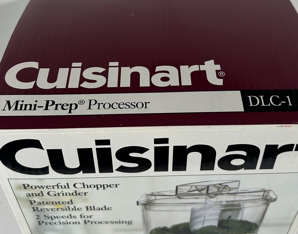 Cuisinart Mini-Prep Food Processor DLC-1 Chopper 2-speed grinder