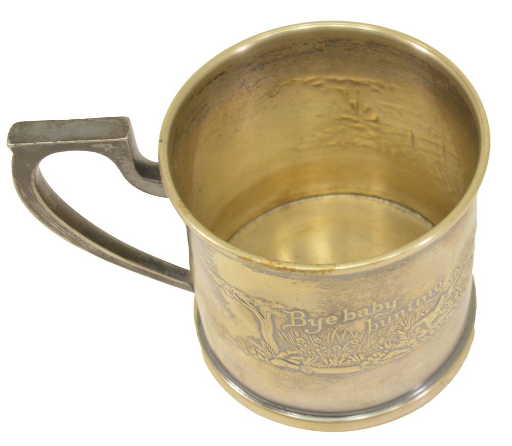 Bernard Rices Sons Bye Bye Bunting cup Apollo # 4963 (Vintage)