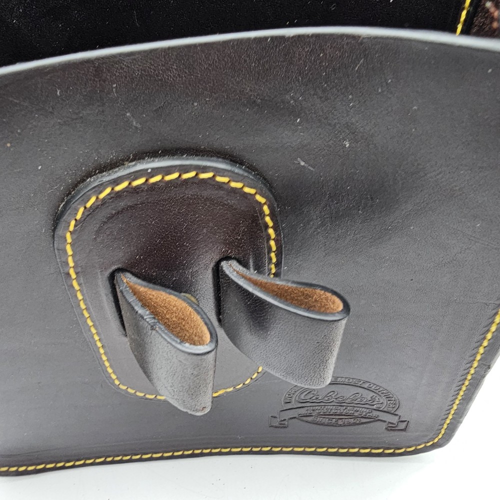 Cabelas Leather Shotgun Shell Pouch & Belt