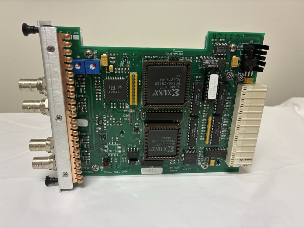LEITCH 3610VO-SE DIGI BUS VIDEO BACK OUTPUT MODULE TESTED WORKING