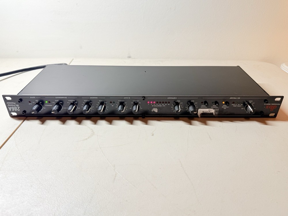 DBX 286a MIC PROCESSOR-COMPRESSOR-EQUALIZER
