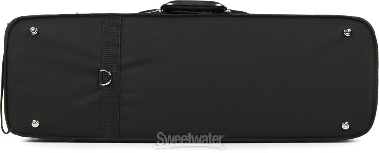 Bobelock B1003 Featherlite 4/4 Violin Case - Black with Blue Interior