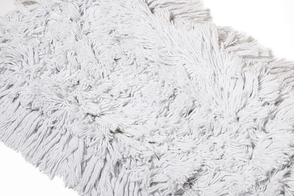 Efficient 24'' Cotton Mop Head - Reusable and Compatible with All Mop Frames