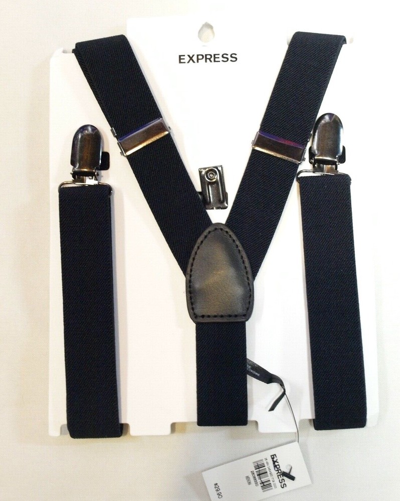 Express $29 Men's Solid Suspenders