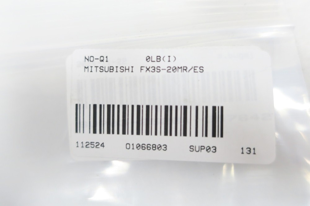 Mitsubishi FX3S-20MR/ES Plc Module Programmable Controller