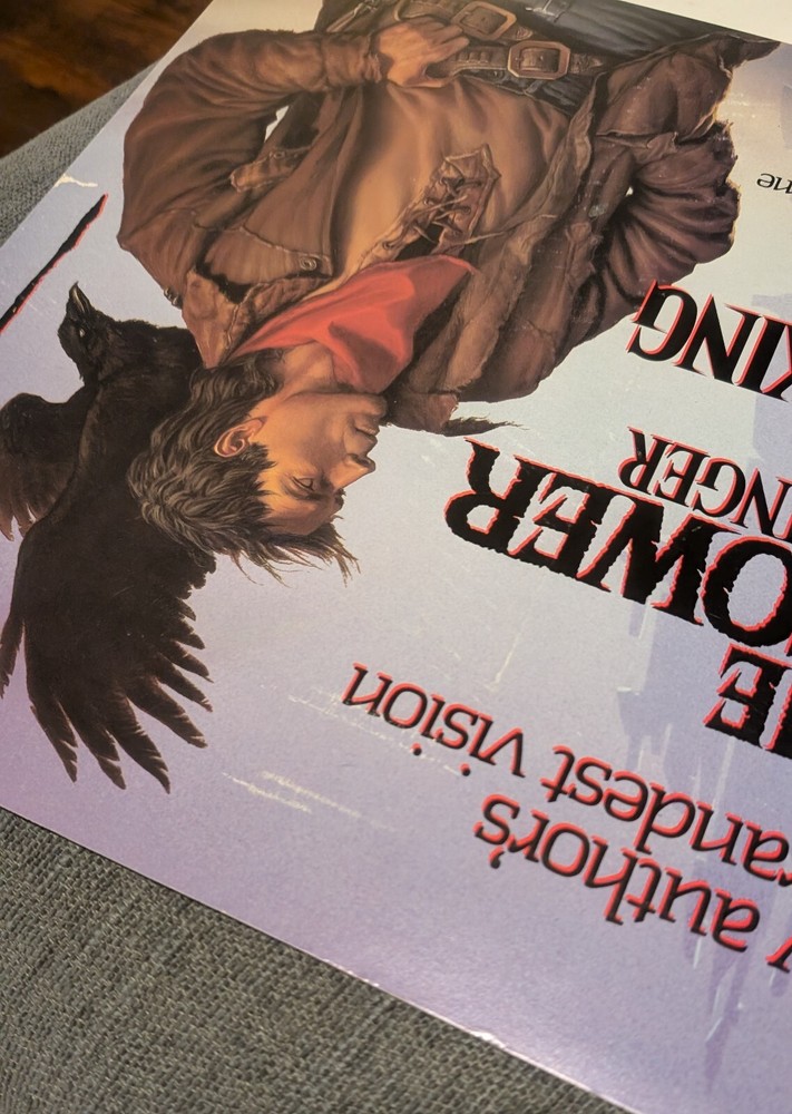 Original 2007 Stephen King The Dark Tower Advertising Book Display Header #2997N