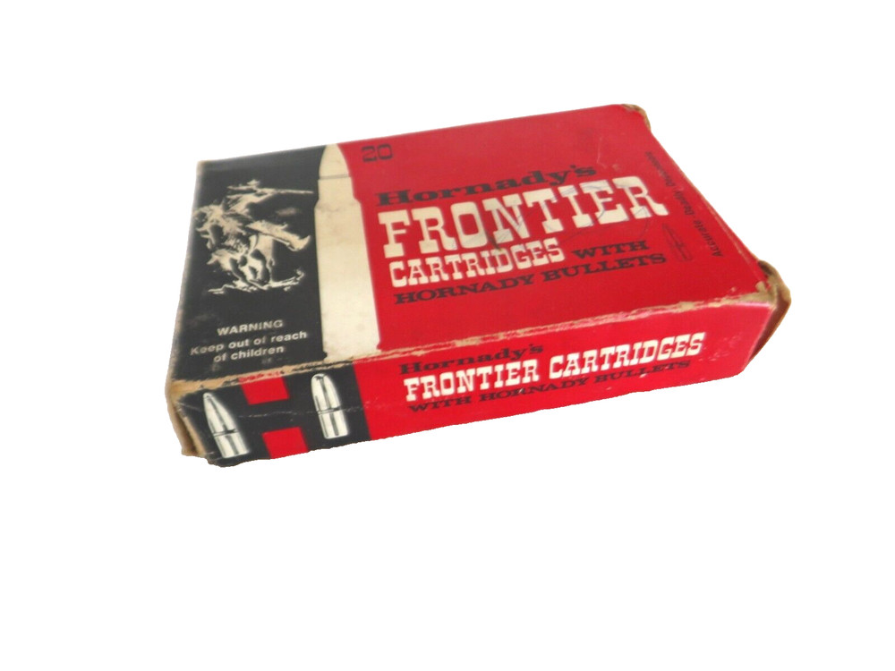 Vintage Hornady's Frontier Cartridges Box 30-06 Springfield EMPTY