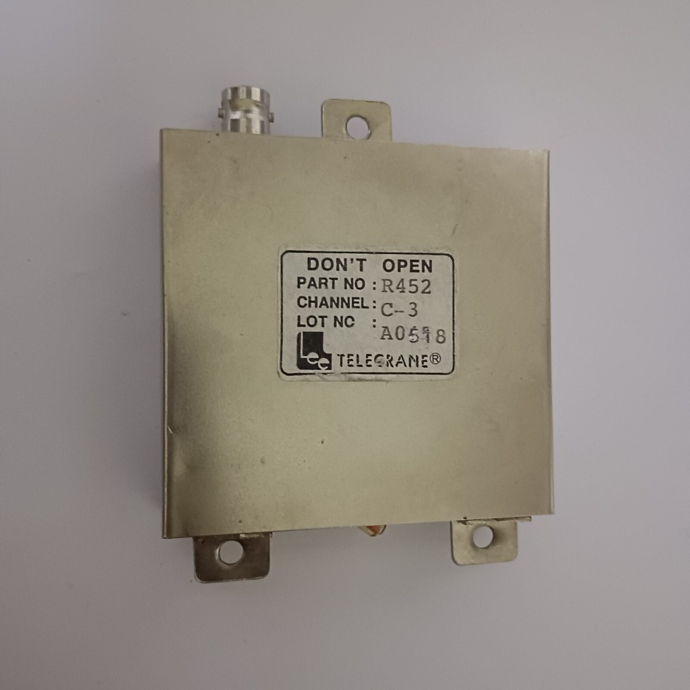 TELECRANE R452 Transmitter Module C-3 A0518 Industrial Radio Remote System