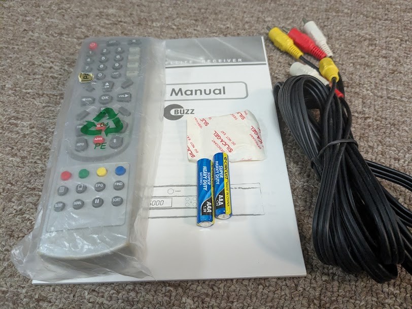 FTA SATELLITE RECEIVER (BUZZ)==== BRAND NEW==