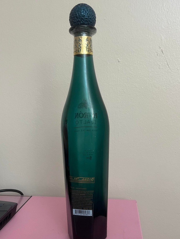 Patron El Alto EMPTY BOTTLE TEQUILA BOTELLA MEXICO