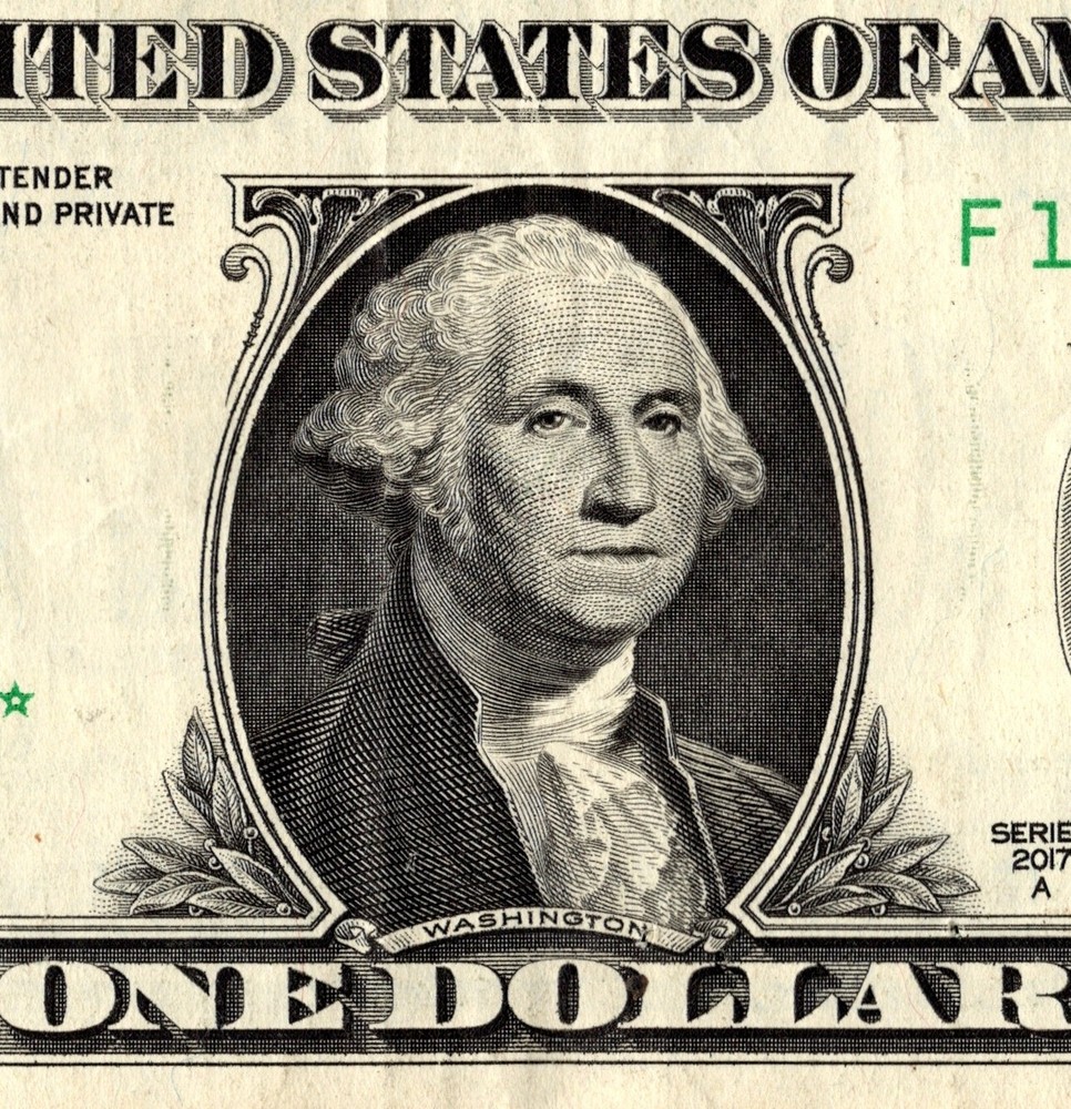 2017 F Star note Fancy Serial Number Regular Run