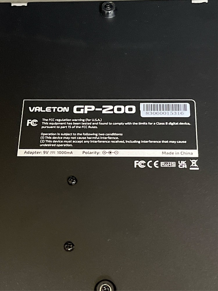 VALETON Multi Effects Processor Multi-Effects Pedal with Expression Pedal FX Loo