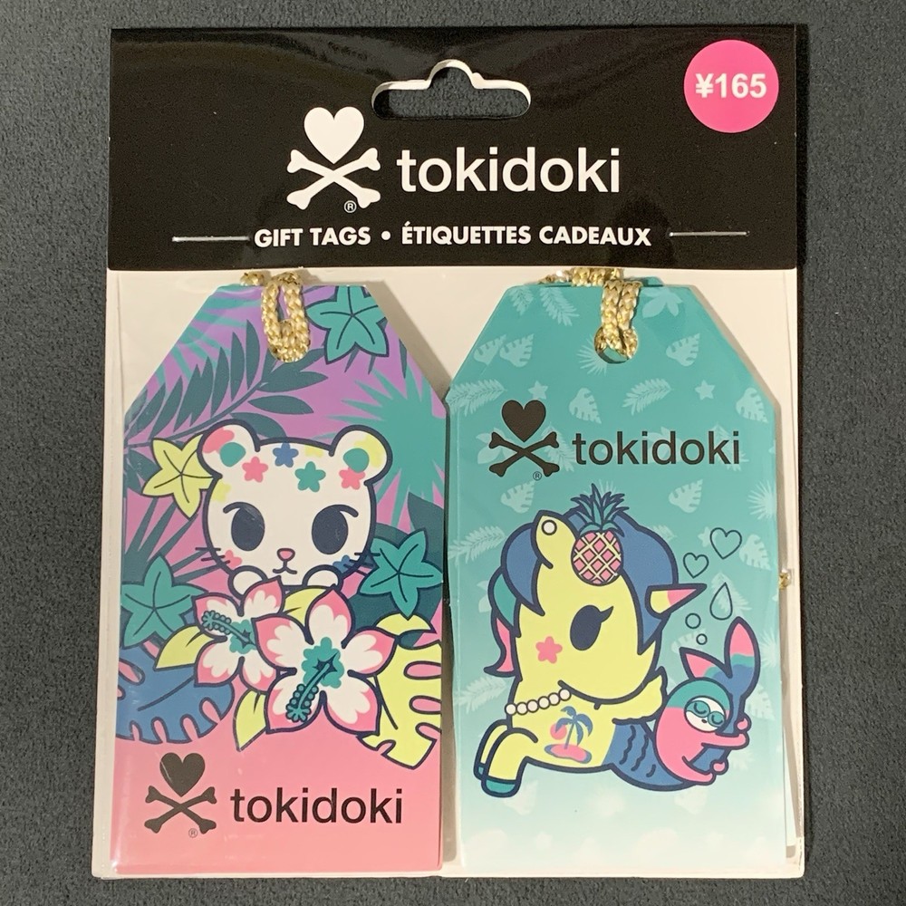 Tokidoki “Rainforest” Gift Tags 6 PCs