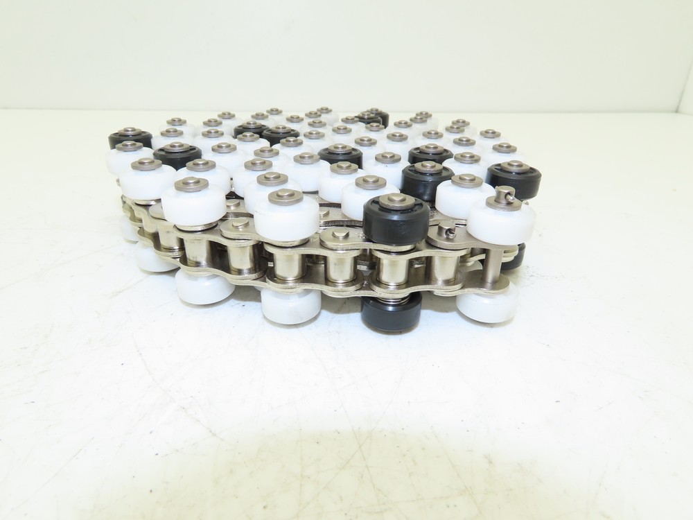 Tsubaki RS50 Chain Lambda Stainless Outboard Rollers 68" Long 50 Size