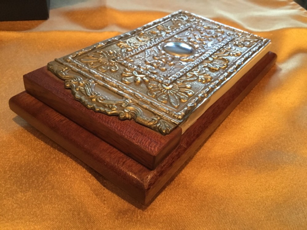 Stefani Bologna Master Silversmith Desk Note Pad~ Signed