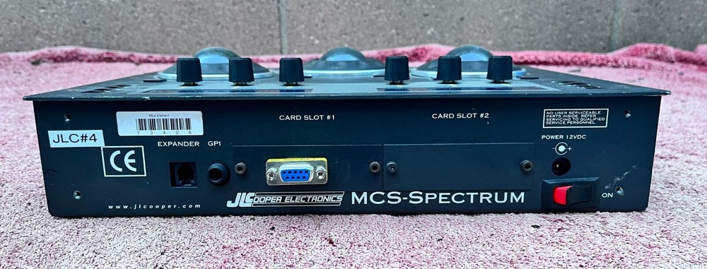 JL Cooper MCS Spectrum Colorist Control Panel