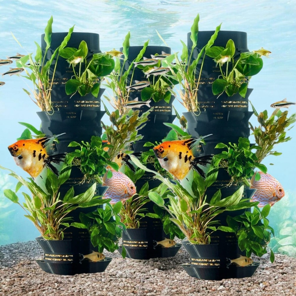 Modular Planter for Planted Tanks |  TRIO Modular System (3 Tier Unit)