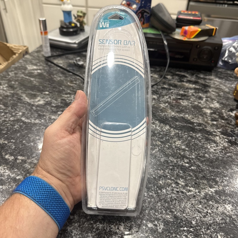 Psyclone Wireless Sensor Bar for Nintendo Wii New
