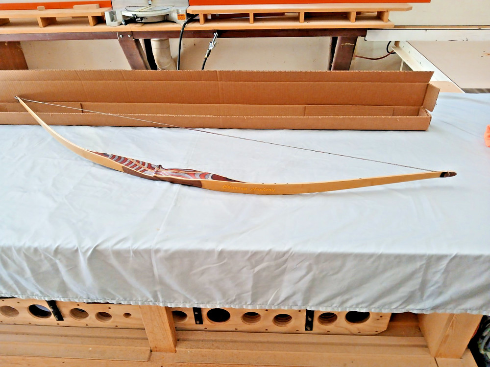 CHARRON ARCHERY - CUSTOM LONGBOW 60"AMO @ 32#