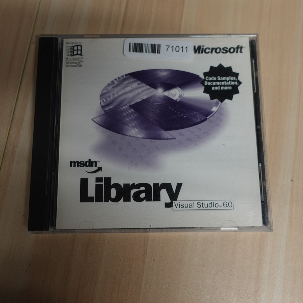 Microsoft MSDN Developer Network Library for Visual Studio 6.0