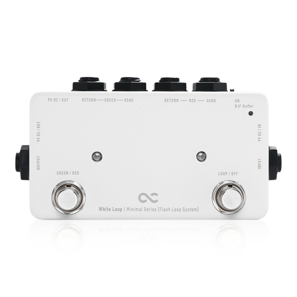 One Control Minimal Series White Loop With BJF Buffer - A/B Switch / True Bypass